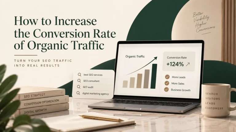 How to Increase the Conversion Rate of Organic Traffic