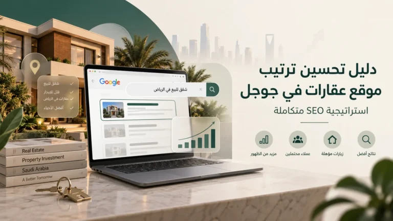 دليل تحسين ترتيب موقع عقارات في جوجل: استراتيجية SEO متكاملة